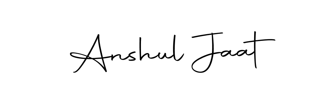 You should practise on your own different ways (Autography-DOLnW) to write your name (Anshul Jaat) in signature. don't let someone else do it for you. Anshul Jaat signature style 10 images and pictures png
