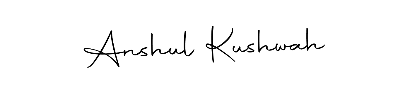 How to make Anshul Kushwah signature? Autography-DOLnW is a professional autograph style. Create handwritten signature for Anshul Kushwah name. Anshul Kushwah signature style 10 images and pictures png