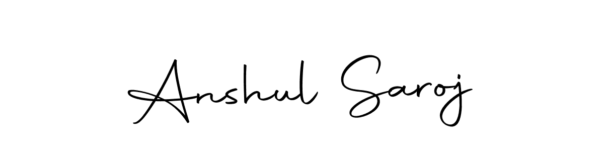 Once you've used our free online signature maker to create your best signature Autography-DOLnW style, it's time to enjoy all of the benefits that Anshul Saroj name signing documents. Anshul Saroj signature style 10 images and pictures png