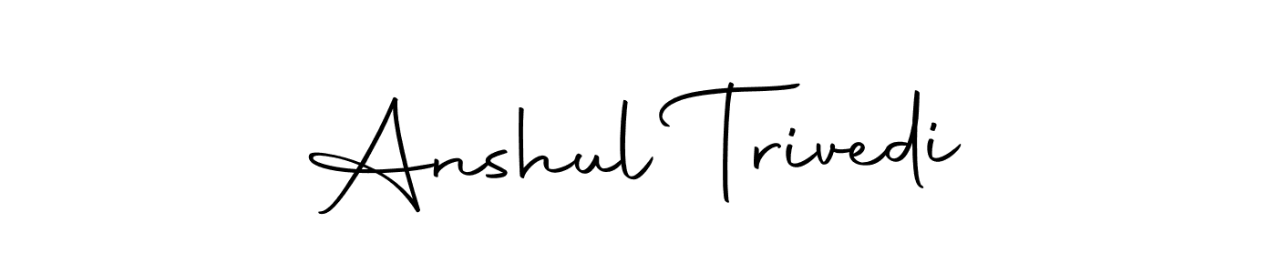 Autography-DOLnW is a professional signature style that is perfect for those who want to add a touch of class to their signature. It is also a great choice for those who want to make their signature more unique. Get Anshul Trivedi name to fancy signature for free. Anshul Trivedi signature style 10 images and pictures png