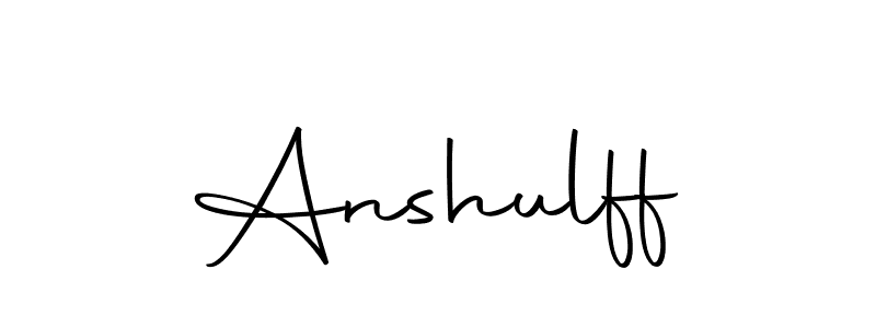 It looks lik you need a new signature style for name Anshulff. Design unique handwritten (Autography-DOLnW) signature with our free signature maker in just a few clicks. Anshulff signature style 10 images and pictures png