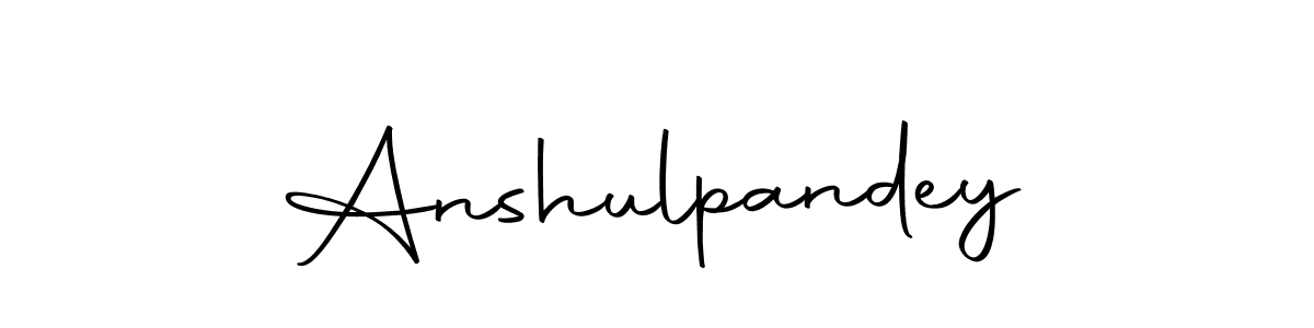 Create a beautiful signature design for name Anshulpandey. With this signature (Autography-DOLnW) fonts, you can make a handwritten signature for free. Anshulpandey signature style 10 images and pictures png