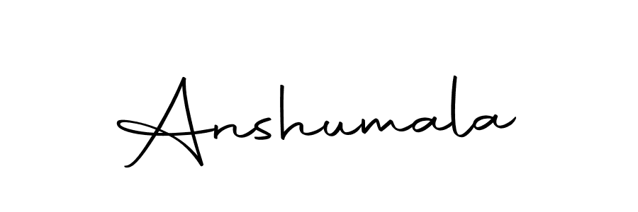 Anshumala stylish signature style. Best Handwritten Sign (Autography-DOLnW) for my name. Handwritten Signature Collection Ideas for my name Anshumala. Anshumala signature style 10 images and pictures png