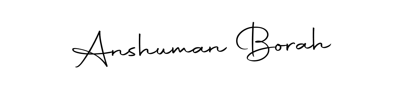How to make Anshuman Borah signature? Autography-DOLnW is a professional autograph style. Create handwritten signature for Anshuman Borah name. Anshuman Borah signature style 10 images and pictures png