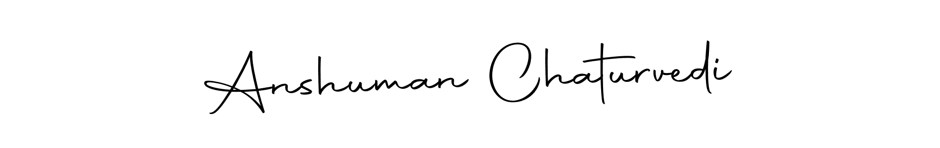 Make a beautiful signature design for name Anshuman Chaturvedi. Use this online signature maker to create a handwritten signature for free. Anshuman Chaturvedi signature style 10 images and pictures png