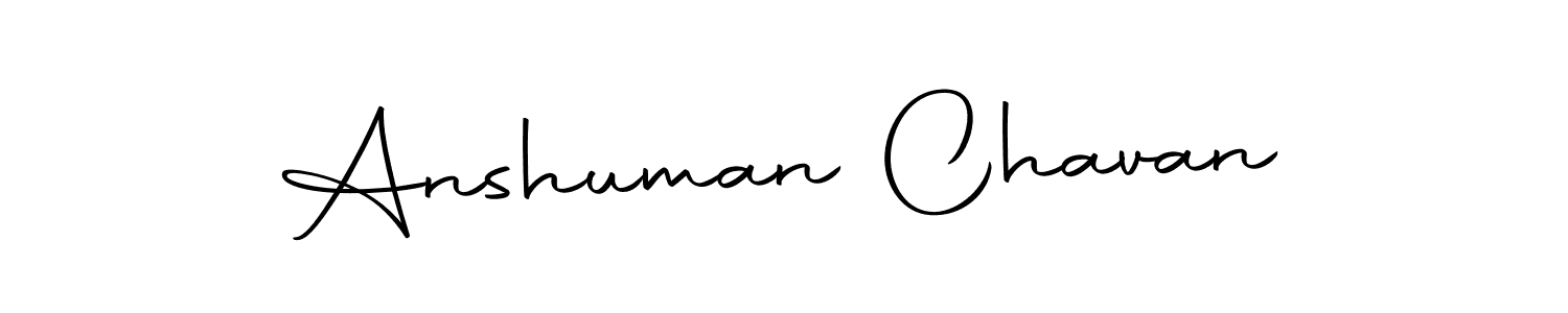 Also we have Anshuman Chavan name is the best signature style. Create professional handwritten signature collection using Autography-DOLnW autograph style. Anshuman Chavan signature style 10 images and pictures png