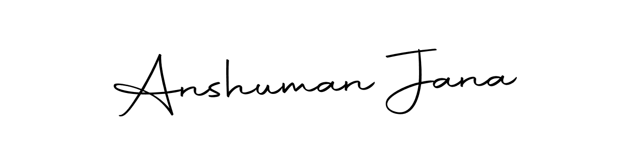 Make a beautiful signature design for name Anshuman Jana. With this signature (Autography-DOLnW) style, you can create a handwritten signature for free. Anshuman Jana signature style 10 images and pictures png