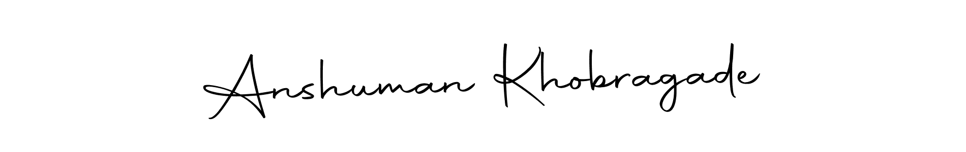 It looks lik you need a new signature style for name Anshuman Khobragade. Design unique handwritten (Autography-DOLnW) signature with our free signature maker in just a few clicks. Anshuman Khobragade signature style 10 images and pictures png