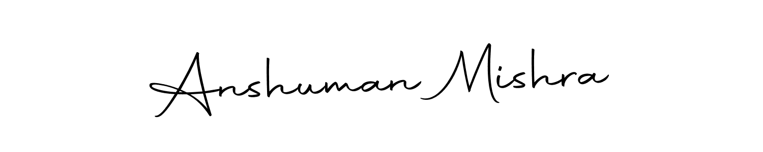 Make a beautiful signature design for name Anshuman Mishra. With this signature (Autography-DOLnW) style, you can create a handwritten signature for free. Anshuman Mishra signature style 10 images and pictures png