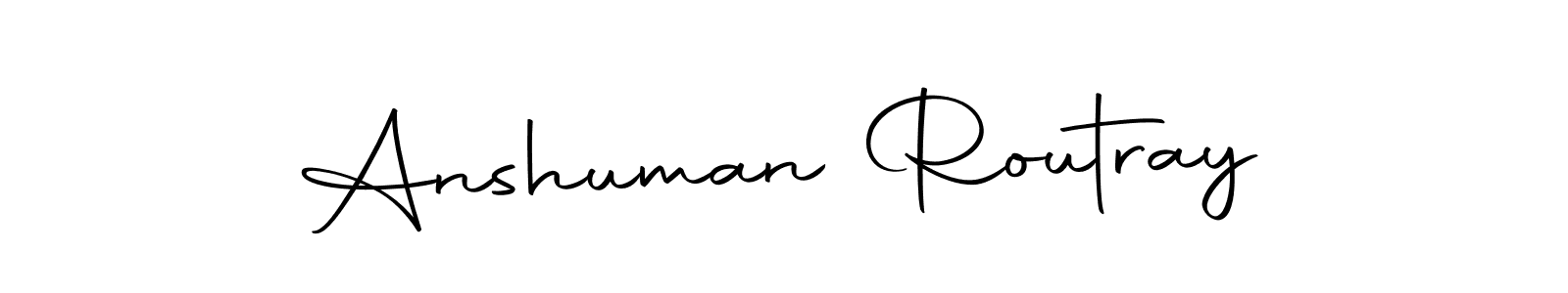 Make a short Anshuman Routray signature style. Manage your documents anywhere anytime using Autography-DOLnW. Create and add eSignatures, submit forms, share and send files easily. Anshuman Routray signature style 10 images and pictures png