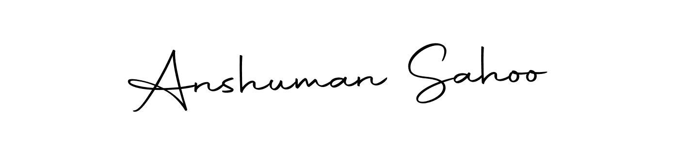 Design your own signature with our free online signature maker. With this signature software, you can create a handwritten (Autography-DOLnW) signature for name Anshuman Sahoo. Anshuman Sahoo signature style 10 images and pictures png