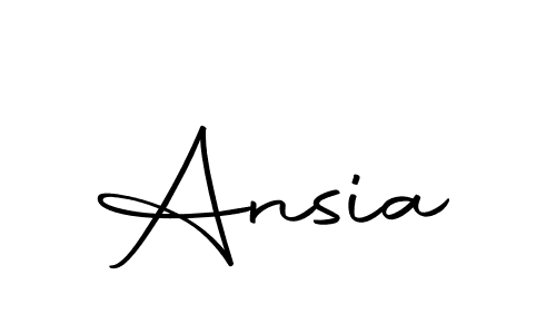 Ansia stylish signature style. Best Handwritten Sign (Autography-DOLnW) for my name. Handwritten Signature Collection Ideas for my name Ansia. Ansia signature style 10 images and pictures png