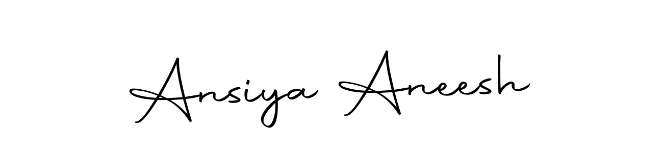How to make Ansiya Aneesh signature? Autography-DOLnW is a professional autograph style. Create handwritten signature for Ansiya Aneesh name. Ansiya Aneesh signature style 10 images and pictures png