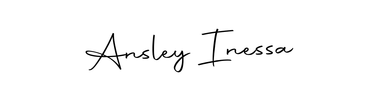 Here are the top 10 professional signature styles for the name Ansley Inessa. These are the best autograph styles you can use for your name. Ansley Inessa signature style 10 images and pictures png