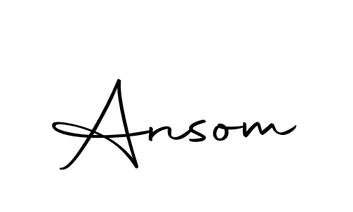 if you are searching for the best signature style for your name Ansom. so please give up your signature search. here we have designed multiple signature styles  using Autography-DOLnW. Ansom signature style 10 images and pictures png