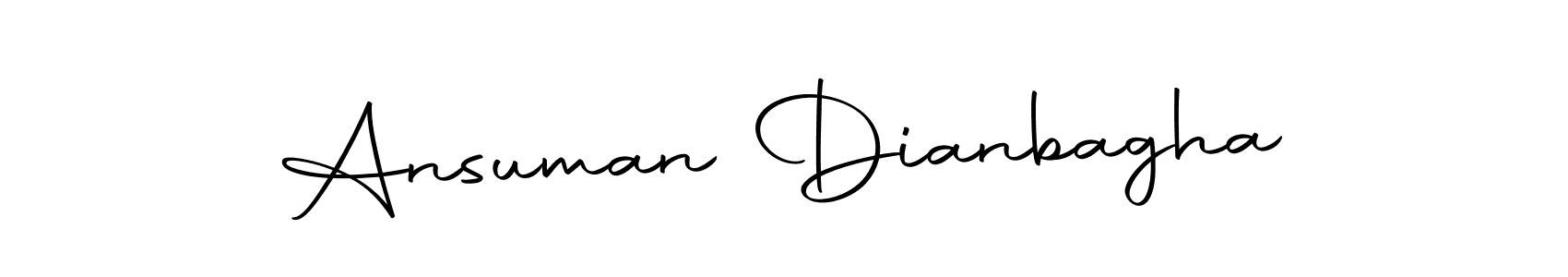 Autography-DOLnW is a professional signature style that is perfect for those who want to add a touch of class to their signature. It is also a great choice for those who want to make their signature more unique. Get Ansuman Dianbagha name to fancy signature for free. Ansuman Dianbagha signature style 10 images and pictures png