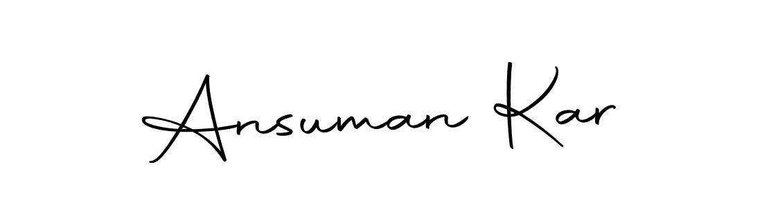 Make a beautiful signature design for name Ansuman Kar. With this signature (Autography-DOLnW) style, you can create a handwritten signature for free. Ansuman Kar signature style 10 images and pictures png