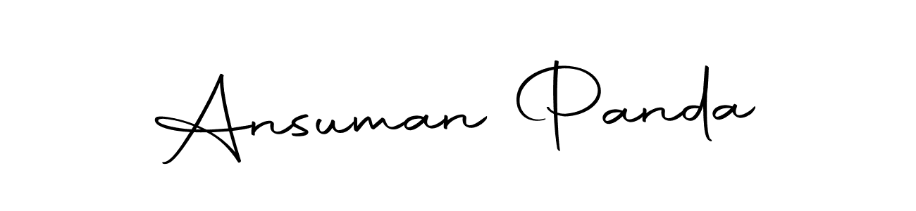 Ansuman Panda stylish signature style. Best Handwritten Sign (Autography-DOLnW) for my name. Handwritten Signature Collection Ideas for my name Ansuman Panda. Ansuman Panda signature style 10 images and pictures png