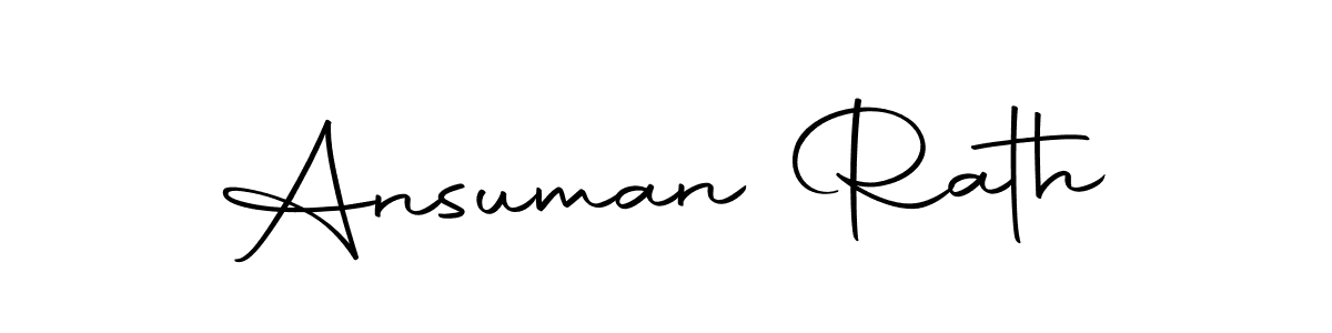Design your own signature with our free online signature maker. With this signature software, you can create a handwritten (Autography-DOLnW) signature for name Ansuman Rath. Ansuman Rath signature style 10 images and pictures png
