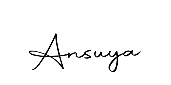 Ansuya stylish signature style. Best Handwritten Sign (Autography-DOLnW) for my name. Handwritten Signature Collection Ideas for my name Ansuya. Ansuya signature style 10 images and pictures png