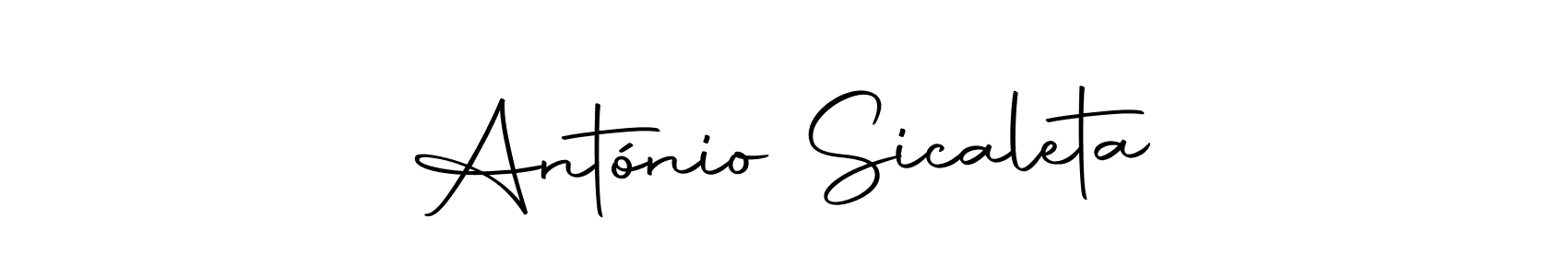 Similarly Autography-DOLnW is the best handwritten signature design. Signature creator online .You can use it as an online autograph creator for name António Sicaleta. António Sicaleta signature style 10 images and pictures png