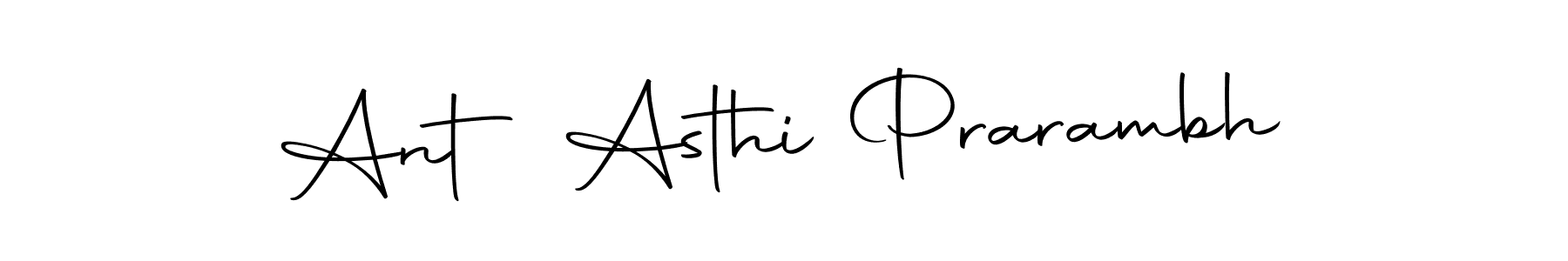 You can use this online signature creator to create a handwritten signature for the name Ant Asthi Prarambh. This is the best online autograph maker. Ant Asthi Prarambh signature style 10 images and pictures png