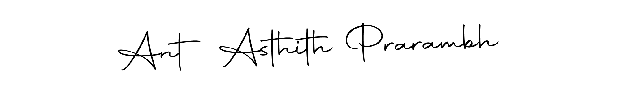 Once you've used our free online signature maker to create your best signature Autography-DOLnW style, it's time to enjoy all of the benefits that Ant Asthith Prarambh name signing documents. Ant Asthith Prarambh signature style 10 images and pictures png