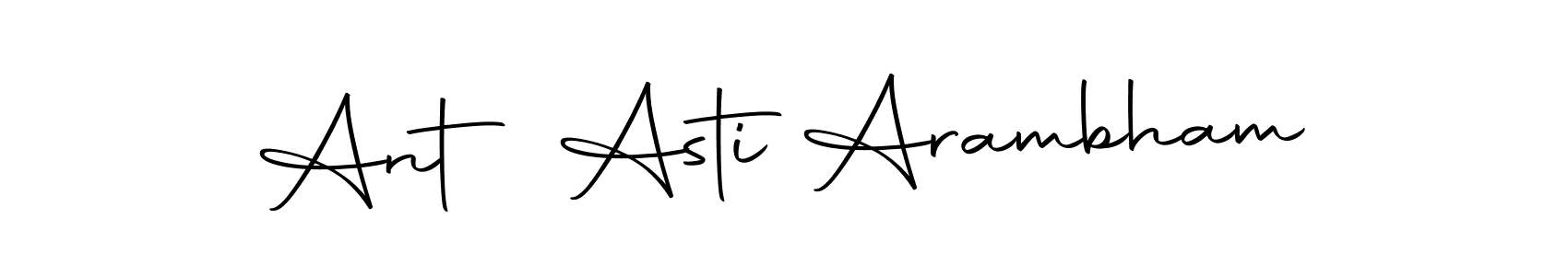 Best and Professional Signature Style for Ant Asti Arambham. Autography-DOLnW Best Signature Style Collection. Ant Asti Arambham signature style 10 images and pictures png