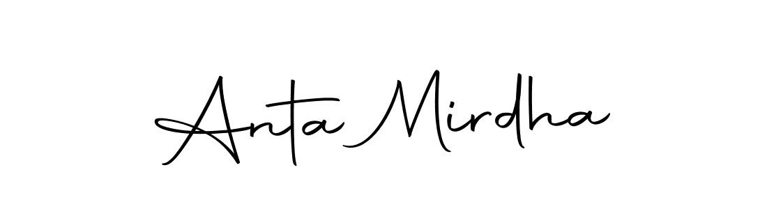 The best way (Autography-DOLnW) to make a short signature is to pick only two or three words in your name. The name Anta Mirdha include a total of six letters. For converting this name. Anta Mirdha signature style 10 images and pictures png