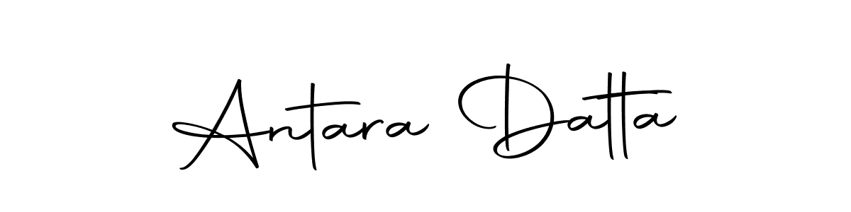Create a beautiful signature design for name Antara Datta. With this signature (Autography-DOLnW) fonts, you can make a handwritten signature for free. Antara Datta signature style 10 images and pictures png