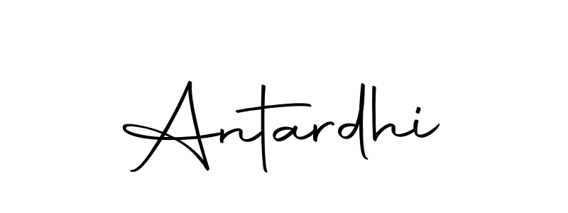Make a beautiful signature design for name Antardhi. Use this online signature maker to create a handwritten signature for free. Antardhi signature style 10 images and pictures png