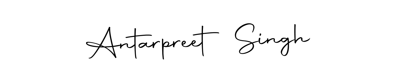 Make a beautiful signature design for name Antarpreet Singh. With this signature (Autography-DOLnW) style, you can create a handwritten signature for free. Antarpreet Singh signature style 10 images and pictures png