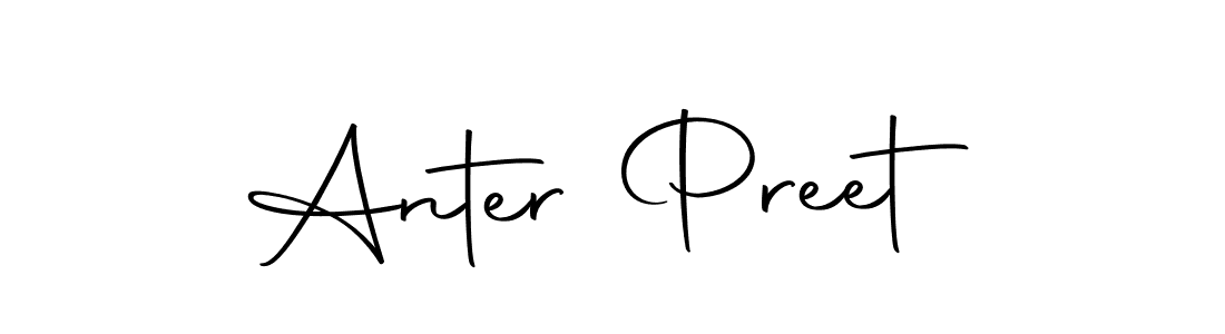 How to make Anter Preet signature? Autography-DOLnW is a professional autograph style. Create handwritten signature for Anter Preet name. Anter Preet signature style 10 images and pictures png