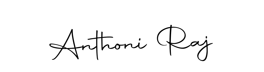 Create a beautiful signature design for name Anthoni Raj. With this signature (Autography-DOLnW) fonts, you can make a handwritten signature for free. Anthoni Raj signature style 10 images and pictures png