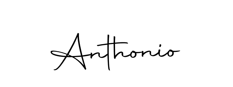 Make a beautiful signature design for name Anthonio. With this signature (Autography-DOLnW) style, you can create a handwritten signature for free. Anthonio signature style 10 images and pictures png