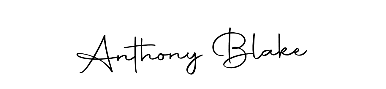 You should practise on your own different ways (Autography-DOLnW) to write your name (Anthony Blake) in signature. don't let someone else do it for you. Anthony Blake signature style 10 images and pictures png