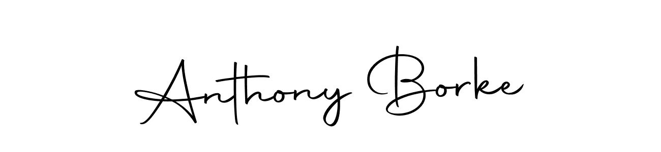 Design your own signature with our free online signature maker. With this signature software, you can create a handwritten (Autography-DOLnW) signature for name Anthony Borke. Anthony Borke signature style 10 images and pictures png