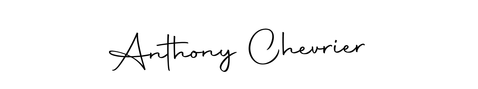 Make a beautiful signature design for name Anthony Chevrier. With this signature (Autography-DOLnW) style, you can create a handwritten signature for free. Anthony Chevrier signature style 10 images and pictures png