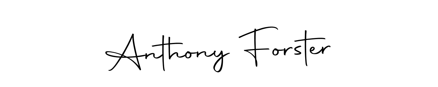 Make a beautiful signature design for name Anthony Forster. With this signature (Autography-DOLnW) style, you can create a handwritten signature for free. Anthony Forster signature style 10 images and pictures png