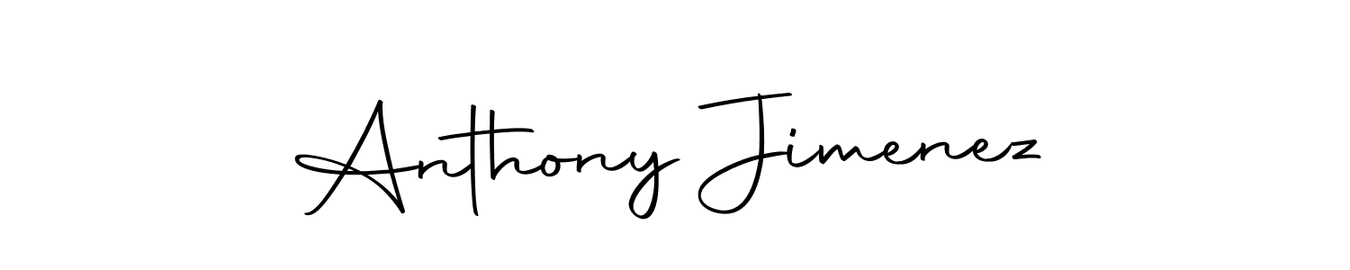 Make a short Anthony Jimenez signature style. Manage your documents anywhere anytime using Autography-DOLnW. Create and add eSignatures, submit forms, share and send files easily. Anthony Jimenez signature style 10 images and pictures png