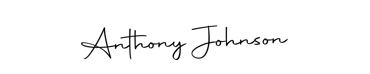 Create a beautiful signature design for name Anthony Johnson. With this signature (Autography-DOLnW) fonts, you can make a handwritten signature for free. Anthony Johnson signature style 10 images and pictures png