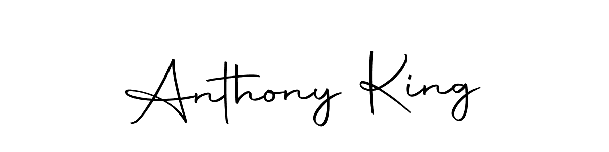 Design your own signature with our free online signature maker. With this signature software, you can create a handwritten (Autography-DOLnW) signature for name Anthony King. Anthony King signature style 10 images and pictures png