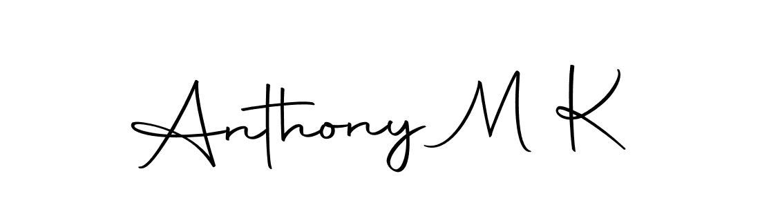 if you are searching for the best signature style for your name Anthony M K. so please give up your signature search. here we have designed multiple signature styles  using Autography-DOLnW. Anthony M K signature style 10 images and pictures png