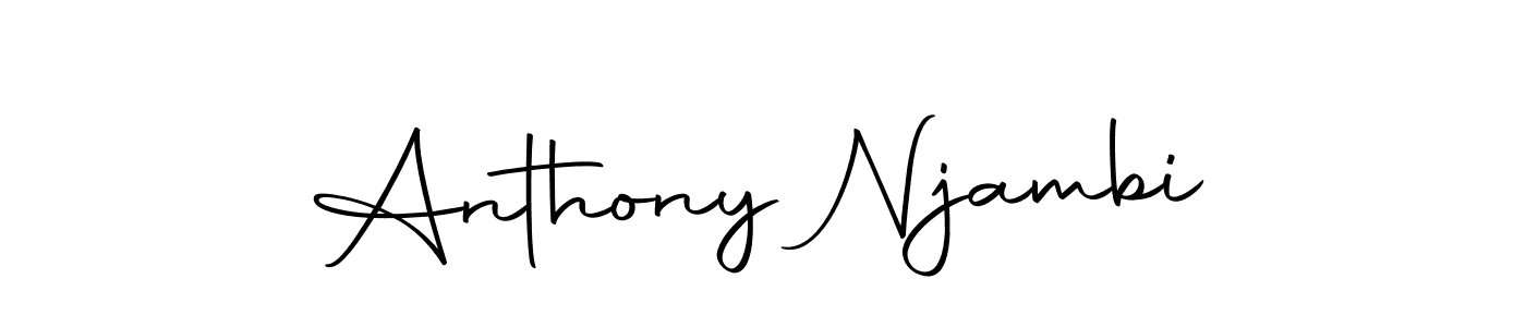 Design your own signature with our free online signature maker. With this signature software, you can create a handwritten (Autography-DOLnW) signature for name Anthony Njambi. Anthony Njambi signature style 10 images and pictures png