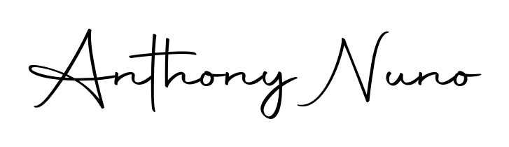 The Autography-DOLnW signature style provides a bold statement for name Anthony Nuno. Designed for business owners, executives, and leaders. Anthony Nuno signature style 10 images and pictures png