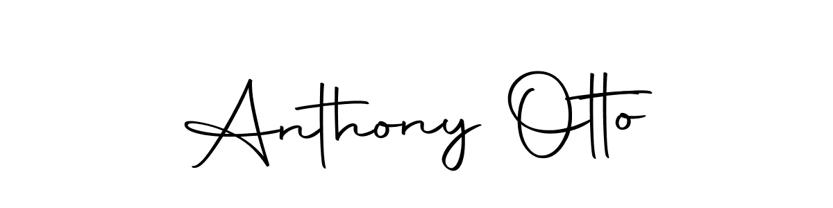 How to make Anthony Otto name signature. Use Autography-DOLnW style for creating short signs online. This is the latest handwritten sign. Anthony Otto signature style 10 images and pictures png