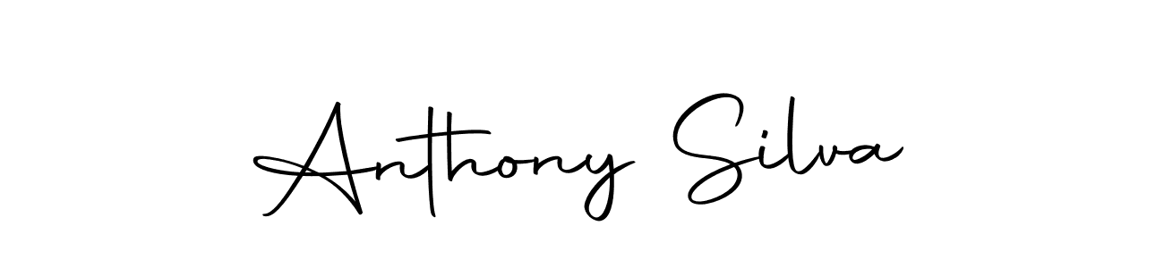 How to make Anthony Silva name signature. Use Autography-DOLnW style for creating short signs online. This is the latest handwritten sign. Anthony Silva signature style 10 images and pictures png