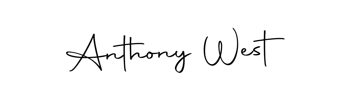 Create a beautiful signature design for name Anthony West. With this signature (Autography-DOLnW) fonts, you can make a handwritten signature for free. Anthony West signature style 10 images and pictures png