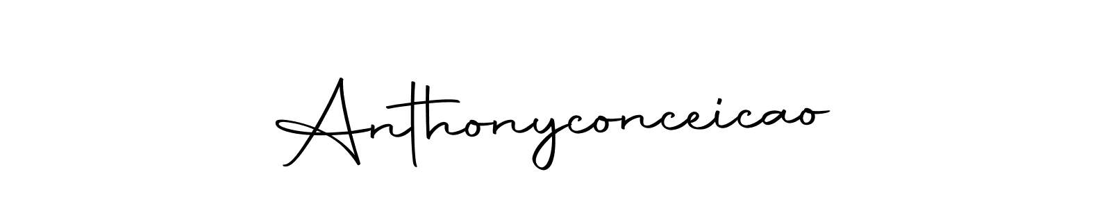 Use a signature maker to create a handwritten signature online. With this signature software, you can design (Autography-DOLnW) your own signature for name Anthonyconceicao. Anthonyconceicao signature style 10 images and pictures png