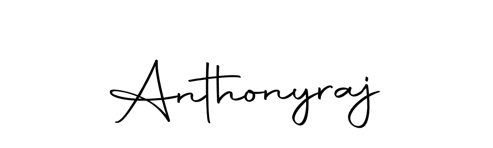 How to make Anthonyraj signature? Autography-DOLnW is a professional autograph style. Create handwritten signature for Anthonyraj name. Anthonyraj signature style 10 images and pictures png